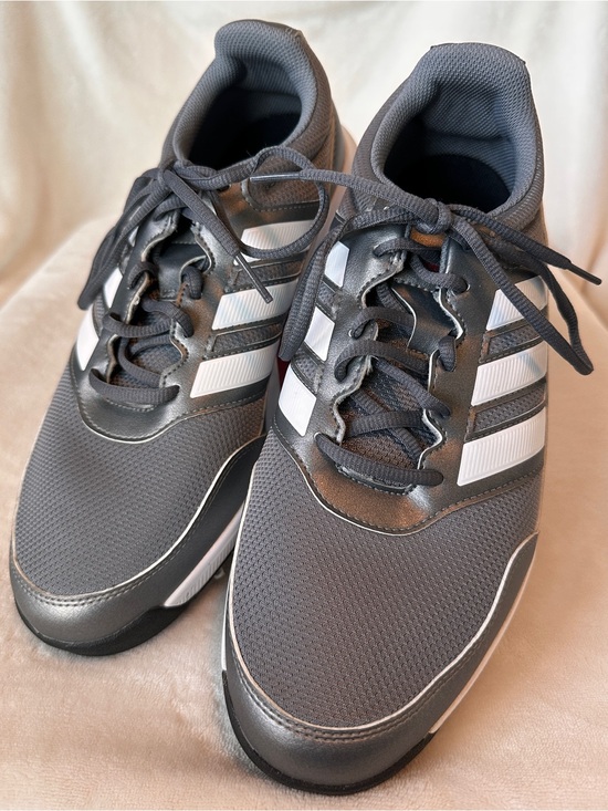adidas Other - Adidas Men’s Golf Shoes Size 10 Gray White Soft Spike Cleats